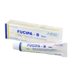 Kem bôi da Fucipa - B 10g Apimed điều trị viêm da có kèm nhiễm khuẩn,  eczema dị ứng, eczema hình đĩa 