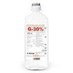 Dung dịch Glucose 30% B.Braun giảm tạm thời triệu chứng của tăng áp lực nội sọ, hôn mê hạ đường huyết (500ml)