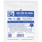 Gạc cầu đa khoa FI 30 x 1 lớp (10 miếng) dùng trong điều trị phẫu thuật, cầm máu, phá mủ, rửa vết thương