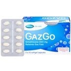 Thuốc GazGo MEGA We care điều trị khó chịu, căng đau, trướng bụng (3 vỉ x 10 viên)