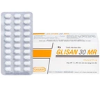 Thuốc Glisan 30 MR Hasan điều trị đái tháo đường típ 2 (10 vỉ x 30 viên)