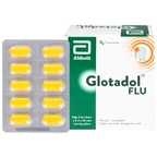 Thuốc Glotadol Flu Glomed hỗ trợ hạ sốt và long đàm (10 vỉ x 10 viên)