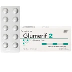 Thuốc Glumerif 2 DHG điều trị bệnh đái tháo đường típ 2 (3 vỉ x 10 viên)
