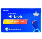Thuốc Hi-tavic Danapha điều trị các cơn đau từ trung bình đến nặng (6 vỉ x 10 viên)