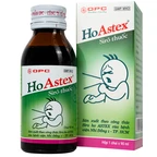 Siro HoAstex OPC điều trị ho, giảm ho trong viêm họng, viêm phế quản (90ml)