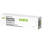 Thuốc Ibrance125mg Pfizer điều trị cho bệnh nhân mắc bệnh ung thư vú (1 vỉ x 7 viên)