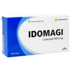 Thuốc Idomagi 600mg Agimexpharm điều trị nhiễm trùng do Enterococcus faecum (3 vỉ x 10 viên)