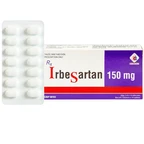 Thuốc Irbesartan 150mg Domesco điều trị tăng huyết áp, bệnh thận (2 vỉ x 14 viên)