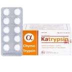 Viên nén Katrypsin 4200IU Khapharco điều trị phù nề sau chấn thương, phẫu thuật, bỏng (10 vỉ x 10 viên)
