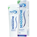 Kem đánh răng Sensodyne rapid action whitening giúp giảm ê buốt nhanh và làm trắng răng (100g)