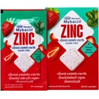 Kẹo ngậm bổ sung kẽm không đường hương dâu tây Mybacin ZinC Plus (20 gói x 9.4g )