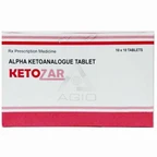 Thuốc Ketozar Agio điều trị bệnh thận mạn tính (10 vỉ x 10 viên)