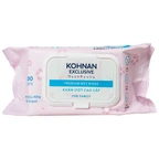 Khăn giấy ướt Kohnan hương dịu nhẹ, không cồn, không parapen (gói 100 tờ)