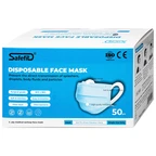 Khẩu trang 4 lớp Safefit màu xanh (50 cái) ngăn khói bụi, vi khuẩn