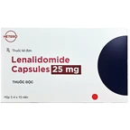 Thuốc Lenalidomide Capsules 25mg Hetero điều trị ung thư (3 vỉ x 10 viên)