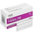 Viên nén Lepigin 100 Danapha điều trị tâm thần phân liệt mãn tính (10 vỉ x 10 viên)