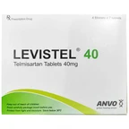 Viên nén Levistel 40 ANVO điều trị tăng huyết áp vô căn (4 vỉ x 7 viên)