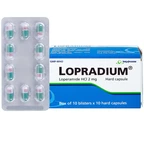 Viên nang cứng Lopradium 2mg Imexpharm điều trị tiêu chảy cấp, bù nước và chất điện giải (10 vỉ x 10 viên)