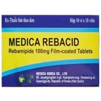 Thuốc Medica Rebacid Medica Korea điều trị chứng loét dạ dày (10 vỉ x 10 viên)