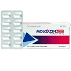 Thuốc Moloxcin 400 DHG điều trị các chứng nhiễm khuẩn, viêm phổi (1 vỉ x 10 viên)