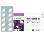 Viên nén Naupastad 10 Stella điều trị triệu chứng nôn và buồn nôn (10 vỉ x 10 viên)