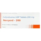Thuốc Necpod-200 Neclife điều trị các bệnh nhiễm khuẩn (1 vỉ x 10 viên)