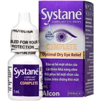 Nhũ Tương Nhỏ Mắt Systane Complete Alcon Giảm Kích Ứng, Khô Mắt, Bảo Vệ Và Phục Hồi Nhãn Cầu 5ml