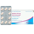 Thuốc Nirdicin 250mg Pharmathen điều trị viêm phổi, viêm thận - bể thận, viêm tuyến tiền liệt (10 viên)
