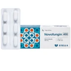 Thuốc Novofungin 400 Stella điều trị nhiễm nhiễm động vật nguyên sinh nhạy cảm (2 vỉ x 7 viên)
