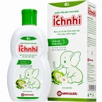 Nước tắm gội thảo mộc Ích Nhi giúp làm sạch da, hỗ trợ giảm rôm sảy (230ml)