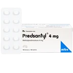 Thuốc Predsantyl 4mg Hasan kháng viêm và miễn dịch (10 vỉ x 10 viên)
