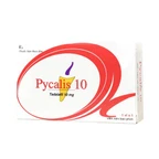 Thuốc Pycalis 10 Pymepharco điều trị rối loạn cương dương (1 vỉ x 1 viên)