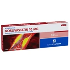 Thuốc Rosuvastatin 10mg Davipharm giúp giảm LDL, triglycerid, tăng HDL trong rối loạn lipid máu (2 vỉ x 14 viên)