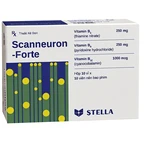 Thuốc Scanneuron-Forte Stella điều trị hỗ trợ các rối loạn về hệ thần kinh (10 vỉ x 10 viên)