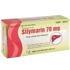 Thuốc Silymarin 70mg VCP hỗ trợ điều trị bệnh viêm gan mãn tính, xơ gan (4 vỉ x 15 viên)