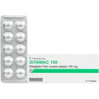 Thuốc Sitamac 100mg Macleods điều trị tiểu đường (3 vỉ x 10 viên)
