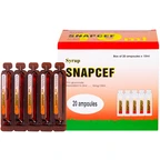 Siro Snapcef 16mg/10ml Hải Dương bổ sung kẽm, tăng cường sức đề kháng (20 ống x 10ml) 
