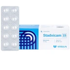 Thuốc Stadxicam 15 Stella điều trị thoái hóa khớp, viêm khớp dạng thấp (3 vỉ x 10 viên)