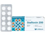 Thuốc Stafloxin 200 Stella điều trị các chứng nhiễm trùng (2 vỉ x 10 viên)