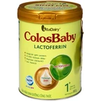 Sữa hỗ trợ tăng đề kháng cho trẻ 1-2 tuổi Colosbaby Lactoferrin 1+ Vitadairy (800g)