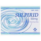 Thuốc Sulpiride Vidipha điều trị chứng rối loạn tâm thần phân liệt (10 vỉ x 10 viên)