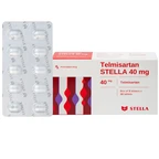 Thuốc Telmisartan Stella 40mg điều trị tăng huyết áp, phòng ngừa tim mạch (3 vỉ x 10 viên) 