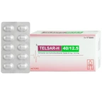 Thuốc Telsar-H 40/12.5 Hetero điều trị tăng huyết áp (3 vỉ x 10 viên)