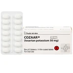 Thuốc Cozaar 50mg Organon điều trị tăng huyết áp và bảo vệ thận từ tổn thương do bệnh tiểu đường (2 vỉ x 14 viên)