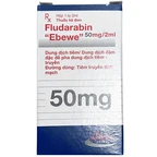 Thuốc Fludarabine 50mg Ebewe chống ung thư, trị ung thư bạch cầu (Hộp 2ml)