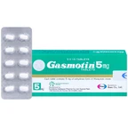 Thuốc Gasmotin 5mg Eisai điều trị viêm dạ dày mạn tính (3 vỉ x 10 viên)