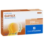 Thuốc GayaX Davipharm điều trị tâm thần phân liệt (4 vỉ x 7 viên)