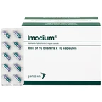 Thuốc Imodium 2mg Janssen điều trị tiêu chảy cấp tính (10 vỉ x 10 viên)
