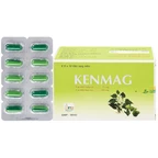 Thuốc Kenmag GMP phòng và hỗ trợ điều trị táo bón, giải nhiệt, thông tiểu (6 vỉ x 10 viên)