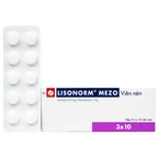 Thuốc Lisonorm Mezo 20/5mg Gedeon điều trị tăng huyết áp vô căn ở người lớn (3 vỉ x 10 viên)
